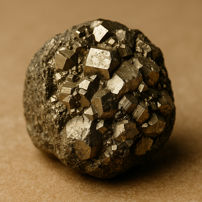 Pulsera Pirita Natural 8mm (motivación y actitud positiva)