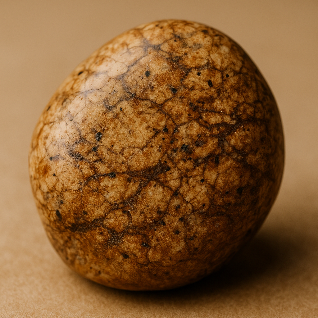 Pulsera Jasper Madera Natural 8mm (calma y conexión con la tierra)