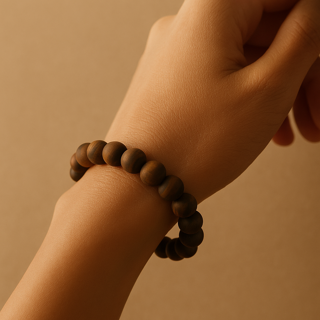 Pulsera Ojo de Tigre Mate Natural 8mm (protección y determinación)