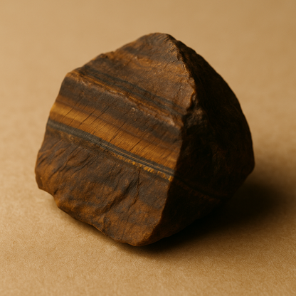 Pulsera Ojo de Tigre Mate Natural 8mm (protección y determinación)