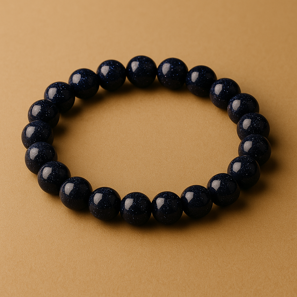 Pulsera Lluvia de Plata Natural 8mm (inspiración y equilibrio emocional)