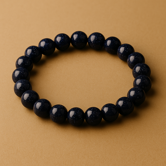 Pulsera Lluvia de Plata Natural 8mm (inspiración y equilibrio emocional)